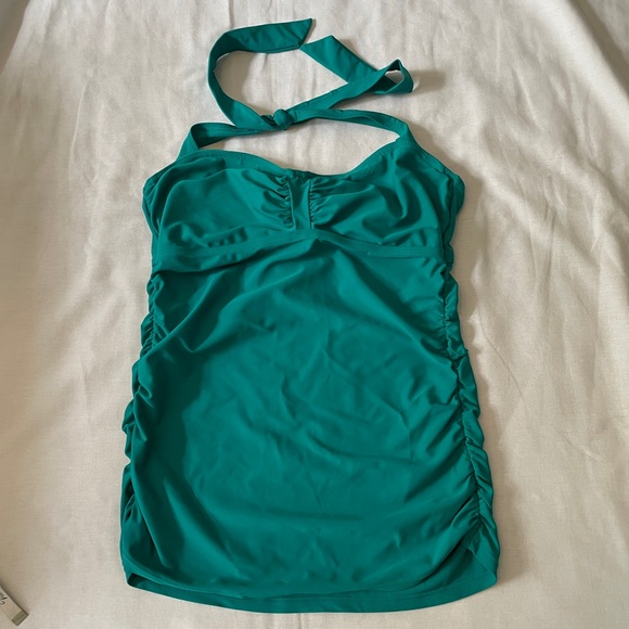 Athleta Swim Athleta 38 Bc Tall Sara Halter Tankini Swim Suit Top